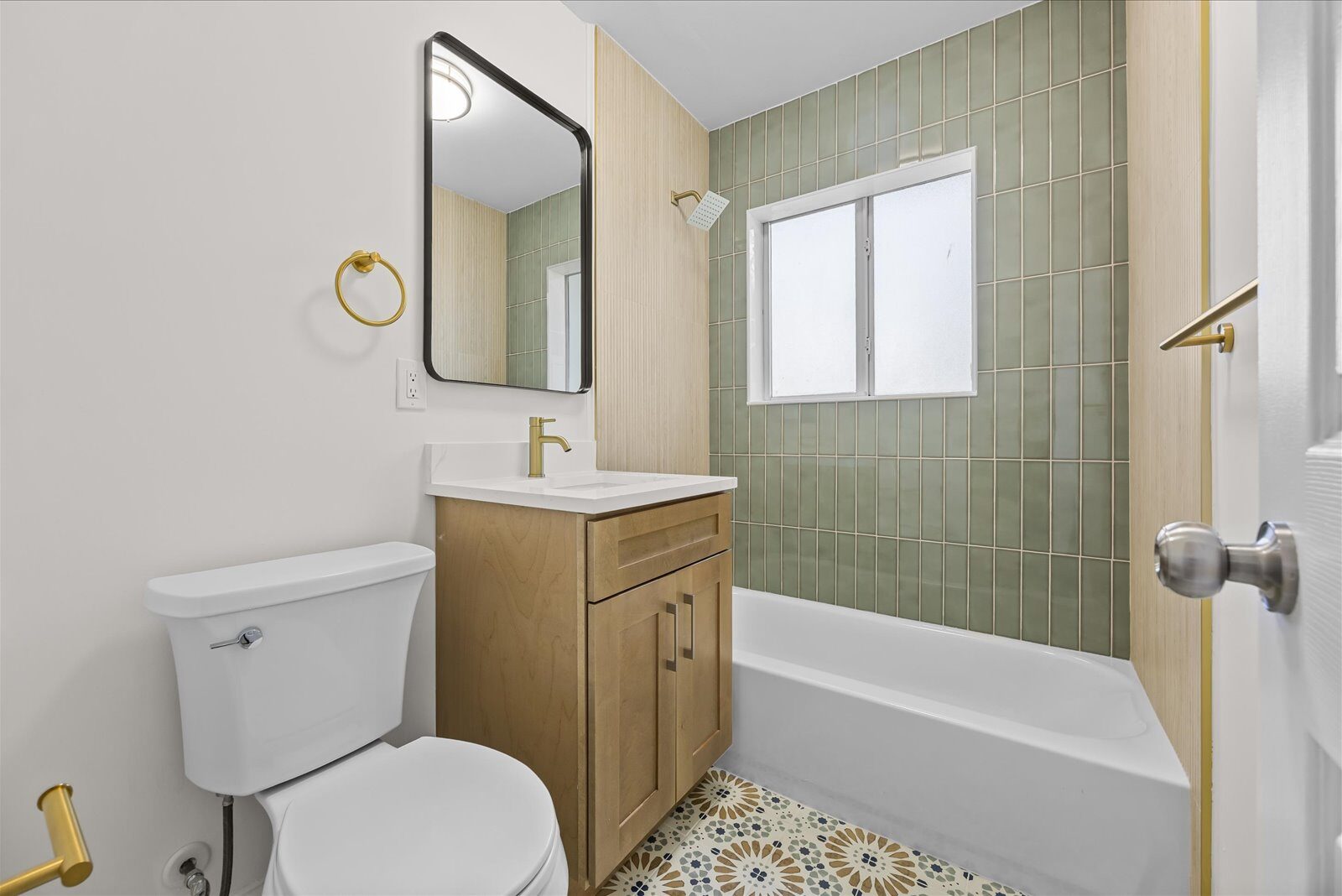 Bathroom after renovation